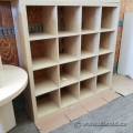 Blonde IKEA Storage 4x4 Cube Bookcase